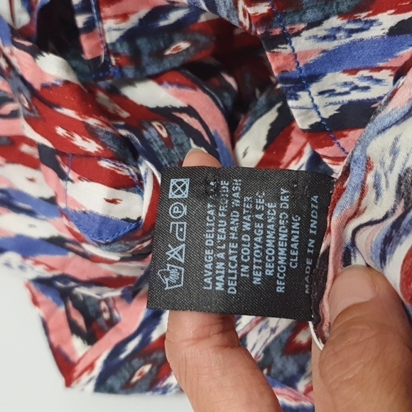 Isable Marant Etoile Multicolor Button Down Shirt - Picture 7 of 8